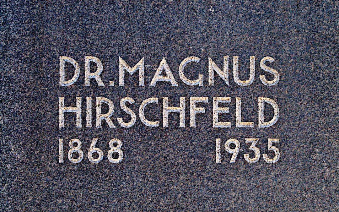 Commémoration de la mort de Magnus Hirschfeld